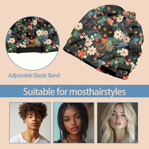 Chemo Cap Adjustable Slouchy Beanie Cancer Headwear Hats Stretch Soft for Men Women Girls Aesthetic Cute in Saudi Arabia