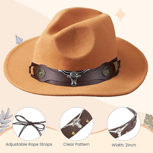 12Pcs Cowboy Hat Bands for Men Women Weasten Hat Leather Band Panama Ethnic Rural Turquoise Hatbands Beaded Belts Cowgirl Cowboy Hats Accessories Adjustable in Kuwait