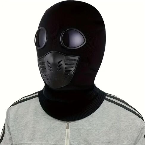 Balaclava Ski Mask 2Pieces Full Face Cover for Men and Women Breathable Full Face Mask for Skiing Outdoor Sports Outdoor Cycling face mask, SM Role-Playing in Saudi Arabia