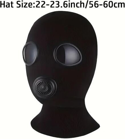 Balaclava Ski Mask 2Pieces Full Face Cover for Men and Women Breathable Full Face Mask for Skiing Outdoor Sports Outdoor Cycling face mask, SM Role-Playing in Saudi Arabia