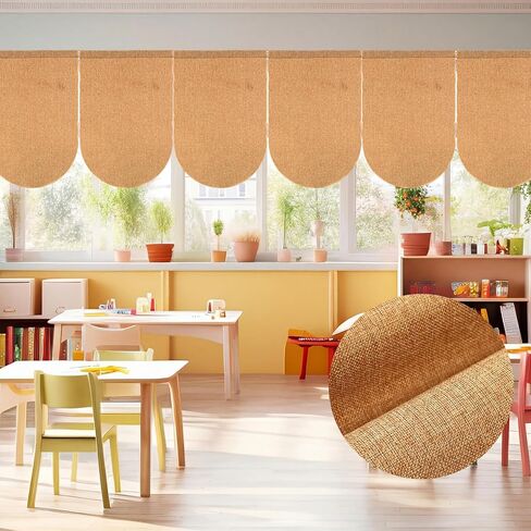 Gilprop 6 Pcs Crayon Bow Classroom Curtains Bow Back to School Colorful Curtains for Kindergarten Daycare Primary School Bedroom Playroom Room Decor in Kuwait