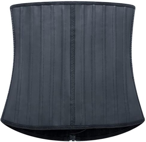 25 steel bones reinforced girdle women's tops slim belly belt shaper waist trainer corset in Saudi Arabia