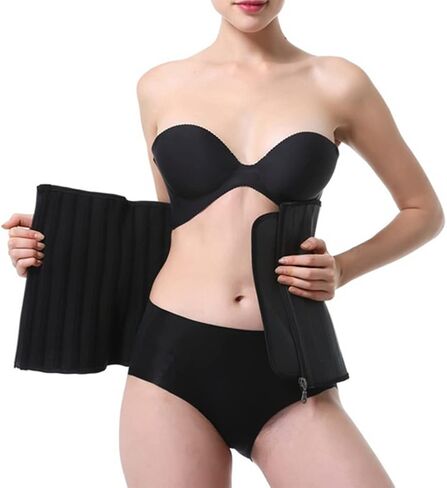 25 steel bones reinforced girdle women's tops slim belly belt shaper waist trainer corset in Saudi Arabia