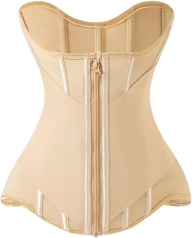 Slimessia Shapeline ZipX Waist Trainer for Women, Tummy Control Body Shaper, with Zipper and Hook & Eye in Saudi Arabia