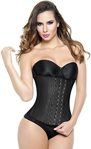 3 Hook Classic Waist Trainer (40) Black in Saudi Arabia