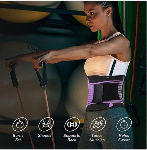 Women Waist Trainer Eraser Belt Tummy Control Waist Trimmer Slimming Belly Band Shaper Corset Belt Shaping Underwear in Kuwait