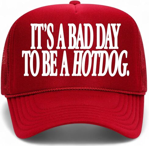 BROTHER TRUCKERS It's A Bad Day to Be A Hotdog Serif Hat in Kuwait