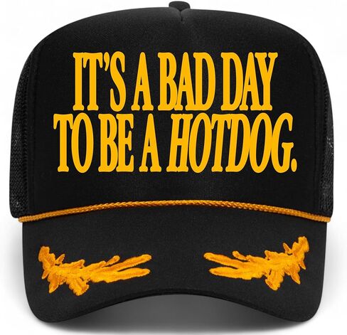 BROTHER TRUCKERS It's A Bad Day to Be A Hotdog Serif Hat in Kuwait