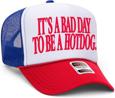 BROTHER TRUCKERS It's A Bad Day to Be A Hotdog Serif Hat in Kuwait