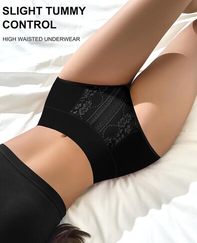 MISSWHO Cotton High Waisted Women Underwear Soft Briefs Full Coverage Comfy Ladies tagless Panties (Regular & Plus Size) in Saudi Arabia