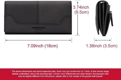 RFID Blocking Wallets for Women Leather Long Ladies Wallet Bifold Womens Wallet with Coin Pocket ID Window in Kuwait