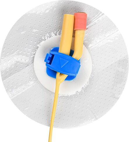 Foley Catheter Urinary Leg Bag Legband Holder，Foley Catheter Stabilization Device，360° Swivel Tab ，Easily Adheres to Your Skin with no Preparation Needed (Pack of 3) in Saudi Arabia