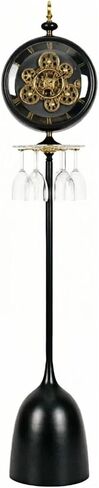 Grandfather Clocks Metal Floor Clock Mechanical Quartz Standing for Living Room Office Decor in Kuwait