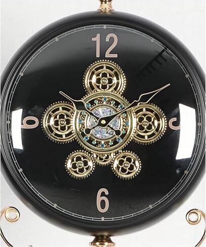 Grandfather Clocks Metal Floor Clock Mechanical Quartz Standing for Living Room Office Decor in Kuwait