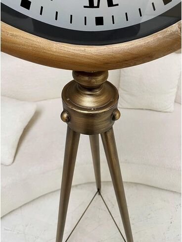 Grandfather Clocks Metal Floor Standing Clock Tripod Roman Numeral for Living Room and Bedroom in Kuwait