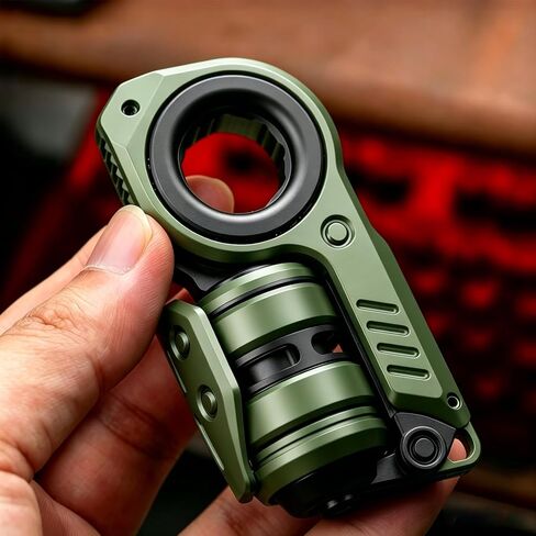 Evil Dragon Fidget Slider, EDC Fidget Toys Adults Sensory Toy Haptic Slider, Home Office Gadgets Executive Desk Toy for Keep Focus & Stress Relief, Gift for Him (Copper/Brass) in Saudi Arabia