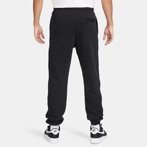 Nike Club Fleece Men's Cuffed Pants Size - X-Large Black/Safety Orange in Kuwait