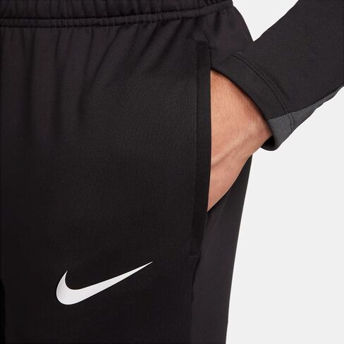 بنطال كرة القدم Nike Strike للرجال Dri-FIT (أسود/أسود/أنثراسايت/أبيض، FN2405-010) مقاس صغير in Kuwait