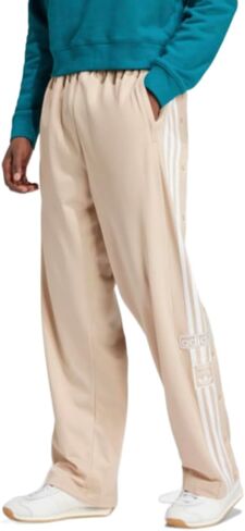 adidas Mens Adibreak Break Away Loose Fit Basketball Warm Up Pants (US, Alpha, X-Large, Regular, Tall, Wonder White) in Kuwait