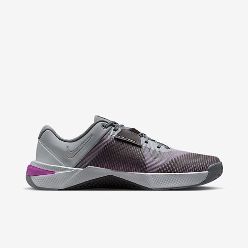 Nike Metcon 10 Men's Workout Shoes (Wolf Grey/Medium Ash/Vivid Purple/Metallic Silver) Size 8 in Kuwait