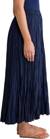 تنورة طويلة مجعدة من القطن للسيدات من NZ BY NIC+Zoe in Kuwait