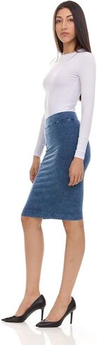 KIKI RIKI Womens Stonewash Pencil Skirt - 41136 in Saudi Arabia