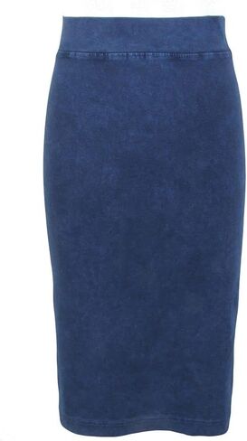 KIKI RIKI Womens Stonewash Pencil Skirt - 41136 in Saudi Arabia