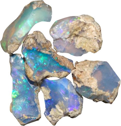 Natural Raw Ethopian opal Gemstone, Birthstone, Loose Crystals, Jewelry Making Supply, Wire Wrapping, Chakra Healing, Crafting, Decor in Saudi Arabia
