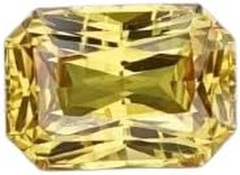 10.00 Earth Mined Natural Unheated Real Yellow Sapphire Loose Gemstone Certified in Kuwait