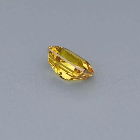 10.00 Earth Mined Natural Unheated Real Yellow Sapphire Loose Gemstone Certified in Kuwait
