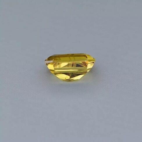 10.00 Earth Mined Natural Unheated Real Yellow Sapphire Loose Gemstone Certified in Kuwait