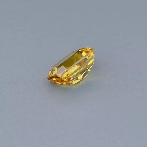 10.00 Earth Mined Natural Unheated Real Yellow Sapphire Loose Gemstone Certified in Kuwait