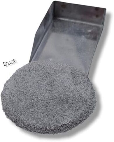 Black Obsidian Gemstone Powder - All Size Coarse Stone Healing Powder Crush Stone Dust Powder Woodwork Massage Jewelry Creation in Saudi Arabia
