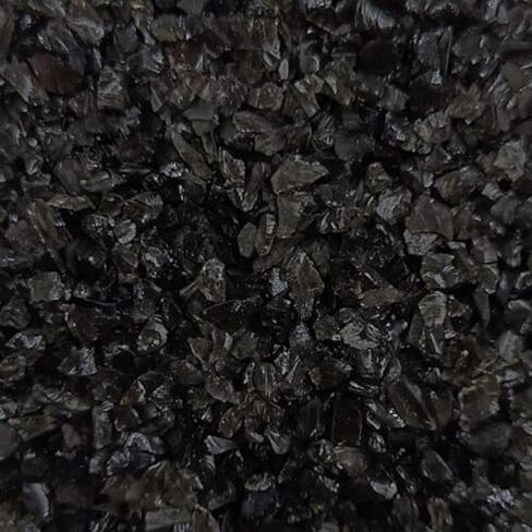 Black Obsidian Gemstone Powder - All Size Coarse Stone Healing Powder Crush Stone Dust Powder Woodwork Massage Jewelry Creation in Saudi Arabia