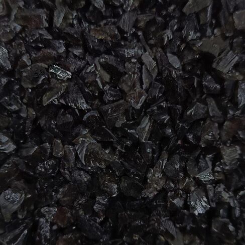 Black Obsidian Gemstone Powder - All Size Coarse Stone Healing Powder Crush Stone Dust Powder Woodwork Massage Jewelry Creation in Saudi Arabia