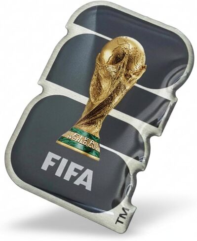 Official 2026 FIFA World Cup Edition - 35mm 2D Emblem Pin - Timeless Collector’s Item - Premium Aluminum Alloy - Built to Last;Perfect for any Clothing, Hats, Bags, and Displays in Saudi Arabia