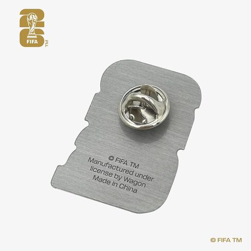 Official 2026 FIFA World Cup Edition - 35mm 2D Emblem Pin - Timeless Collector’s Item - Premium Aluminum Alloy - Built to Last;Perfect for any Clothing, Hats, Bags, and Displays in Saudi Arabia