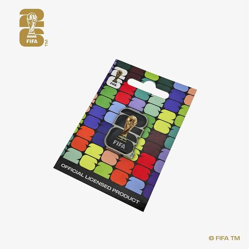 Official 2026 FIFA World Cup Edition - 35mm 2D Emblem Pin - Timeless Collector’s Item - Premium Aluminum Alloy - Built to Last;Perfect for any Clothing, Hats, Bags, and Displays in Saudi Arabia