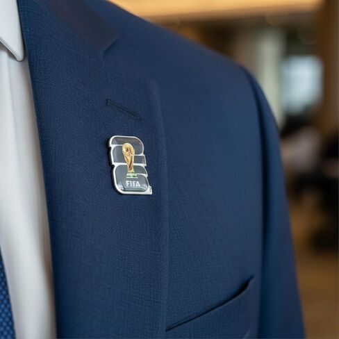 Official 2026 FIFA World Cup Edition - 35mm 2D Emblem Pin - Timeless Collector’s Item - Premium Aluminum Alloy - Built to Last;Perfect for any Clothing, Hats, Bags, and Displays in Saudi Arabia