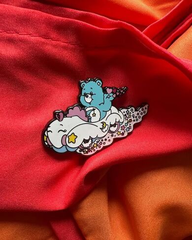 What's Your Passion Jewelry Care Bears Cloud Car Bedtime Bear Pride Pin in Saudi Arabia