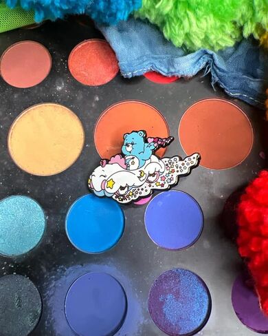 What's Your Passion Jewelry Care Bears Cloud Car Bedtime Bear Pride Pin in Saudi Arabia