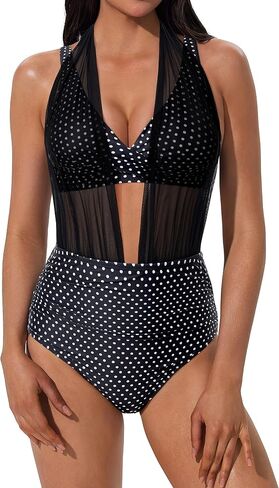 SUUKSESS Women 2 Piece Bikini Set High Waisted Tummy Control Swimsuits in Kuwait