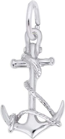 Rembrandt Charms Sterling Silver Anchor Charm in Kuwait