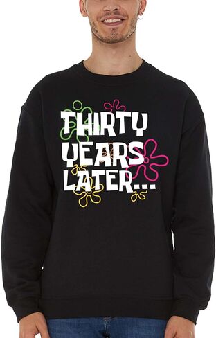 shop4ever Thirty Years Later Born in 1996 30th Birthday Crewneck Sweatshirts 30 Year Old in Kuwait