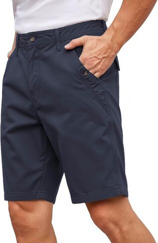 Mens Casual Shorts Cotton Summer Beach Chino Golf Shorts in Kuwait