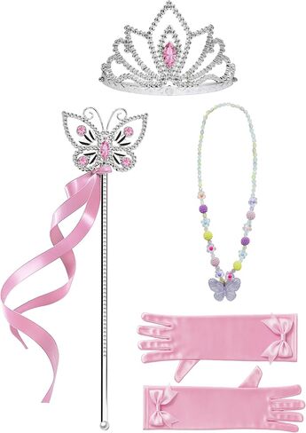 Princess Costume for Girls, Colorful Light Up Toddler Dress with Accessories kit for 3-9 Girls, handle ＆ App Control in Saudi Arabia