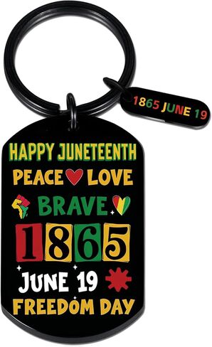 Juneteenth Keychains Gifts Bulk Juneteenth Decorations For Party June Teenth Accessories Party Supplies Black History Month Gifts Bulk Black History Month Giveaways Items in Kuwait