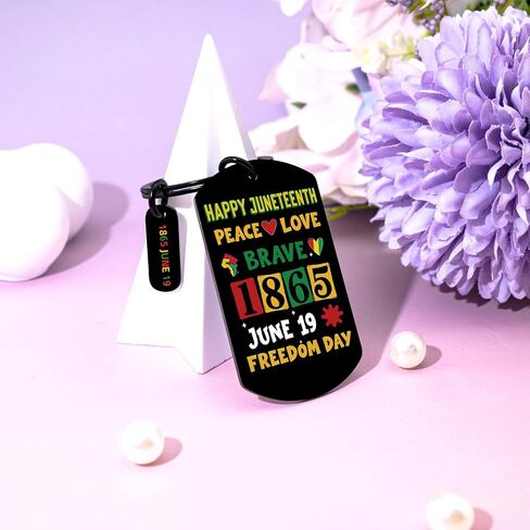 Juneteenth Keychains Gifts Bulk Juneteenth Decorations For Party June Teenth Accessories Party Supplies Black History Month Gifts Bulk Black History Month Giveaways Items in Kuwait