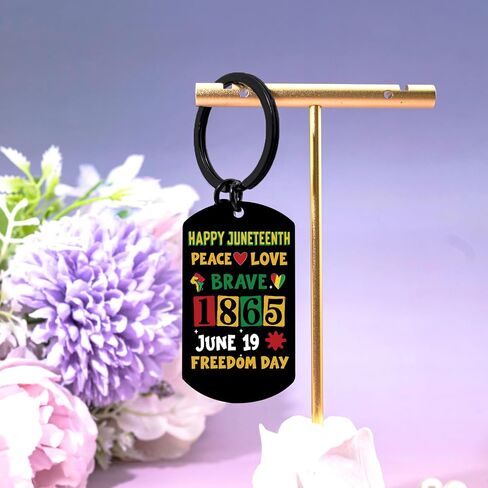 Juneteenth Keychains Gifts Bulk Juneteenth Decorations For Party June Teenth Accessories Party Supplies Black History Month Gifts Bulk Black History Month Giveaways Items in Kuwait