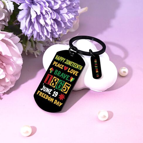 Juneteenth Keychains Gifts Bulk Juneteenth Decorations For Party June Teenth Accessories Party Supplies Black History Month Gifts Bulk Black History Month Giveaways Items in Kuwait